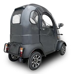 Nouveau moteur de voiture moto tricycle couleur personnalisée carrosserie cadre global cabine fermée voiture mobilité Scooter Cargo pour personnes âgées - Product Image 4