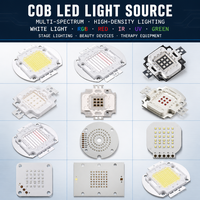 Puce LED COB haute puissance, spectre complet, 10W 20W 30W 50W 100W 200W, blanc chaud et froid, source de lumière AC COB, puce LED Bridgelux Sanan