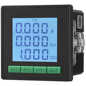 RS485 Modbus Driefasige AC Digitale Paneelmeter Multifunctionele Intelligente Energiemeter met LED-display 0,5s Nauwkeurigheid <span class=keywords><strong>IoT</strong></span>-geïntegreerd - Product Image 4
