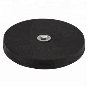 גומי מצופה פלסטיק מגנטים מצופה גומי M6 זכר neodymium כל צורה חזקה מגנטים עם ציפוי טוב - Product Image 3