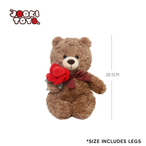 Ours en <span class=keywords><strong>peluche</strong></span> pour la Saint-Valentin, jouet en <span class=keywords><strong>peluche</strong></span> avec des roses, adorable poupée en <span class=keywords><strong>peluche</strong></span>, super doux, en coton PP, cadeau câlin pour les couples, les enfants, les amis - Product Image 3