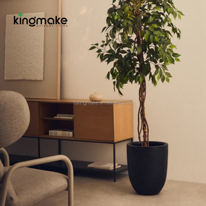 <span class=keywords><strong>Pot</strong></span> <span class=keywords><strong>de</strong></span> fleurs artificiel grand format en gros pour usine, <span class=keywords><strong>pot</strong></span> moderne pour plantes <span class=keywords><strong>d</strong></span>'intérieur, jardinière <span class=keywords><strong>d</strong></span>écorative en ciment GRC pour extérieur - Product Image 4