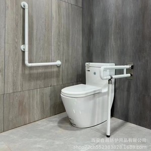 Barra de apoyo en forma de L para el cuidado de la salud, de 300 mm a 2000 mm, de acero inoxidable y ABS antideslizante, para la seguridad de personas mayores en el baño - Product Image 4