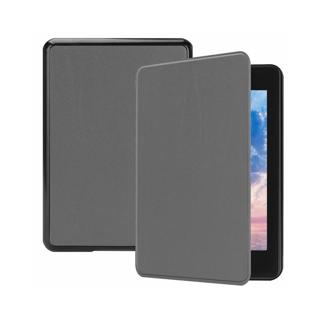 The Thinnest and Lightest PU Leather Smart Cover for Kindle Paperwhite 5th/6th/7th EY21/ DP75SDI 6inch