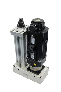 Revolutionary 24V Pneumatic Servo Cylinder Actuators Motor Power Piston Cylinder Structure Aluminum Alloy Essential Engine - Product Image 3