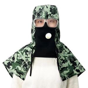 Gorro con Capucha Transpirable y Antipolvo con Válvula para Trabajo de Recolección de Té, Uso en Verano - Product Image 3