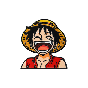 4 Nuevos Diseños de Alta Calidad, Pin Metálico de <span class=keywords><strong>Anime</strong></span> de One Piece con Luffy, Zoro, Nami y Robin, Decoración para Mochila - Product Image 5