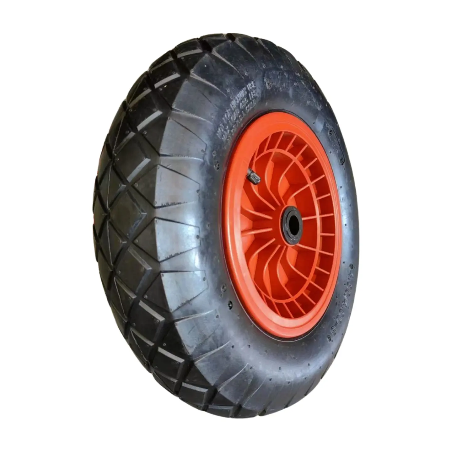 13" x 5,00-6 13*x3,00 Trolley-Rad pneumatische Reifen aufblasbares Gummirad demontierter Rad für einen Gartenschubkarren