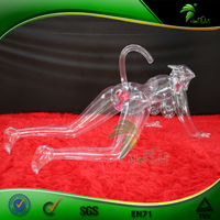 Ballon gonflable transparent en forme de poupée ou d'animal mignon pour fille, prix usine