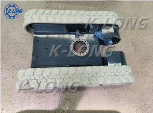 ชุดช่วงล่างแบบรางยางไร้รอยต่อสำหรับรถขุดตีนตะขาบพร้อมระบบไฮดรอลิก รับน้ำหนักได้ 1 ตัน พร้อมระบบหมุน - Product Image 2