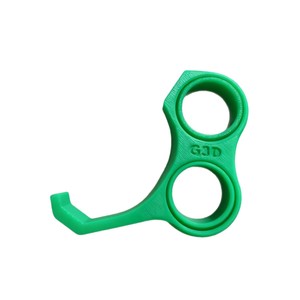 Soporte Ergonómico para Teléfono Móvil Impreso en 3D con Clip Manual y Diseño Giratorio para Reducir la Fatiga de los Dedos 8x7.8x1.5cm - Product Image 5