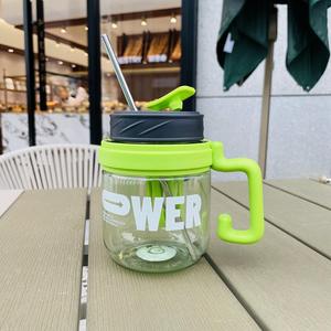 Vaso de Café Portátil de Paja para <span class=keywords><strong>Hombre</strong></span> con Asa, Taza de Agua con Separación de Té para Estudiantes y Campistas, Diseño Femenino - Product Image 6