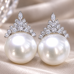 Orecchini a corona per donna, design semplice, accessori per l'orecchio da indossare tutti i giorni - Product Image 5