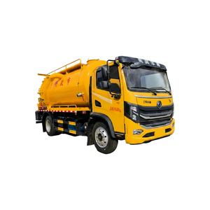 Camion d'aspiration multifonctionnel Dongfeng T3 10000L à 2 essieux et 6 roues avec jet d'eau haute pression pour fosses septiques - Product Image 1