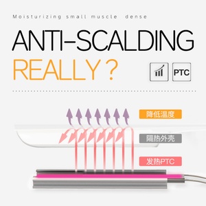 Ensemble de lisseur et fer à boucler électrique à ions négatifs avec logo personnalisé - Product Image 5