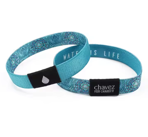 Diseño personalizado respetuoso con el medio ambiente Transferencia de Calor impresa reversible Rfid Nfc pulsera elástica - Product Image 3