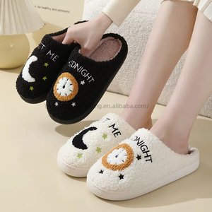 Hot Selling Wholesale Fashion Design Stock Comfortable Home Women <b>Slippers</b> Soft Winter <b>Slippers</b> - Product Image 4