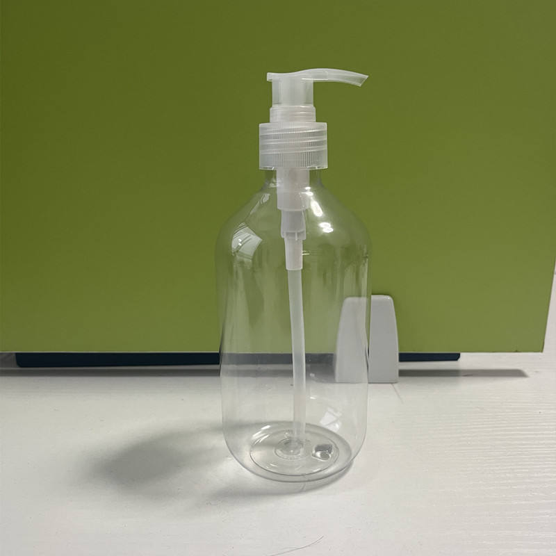 Bouteille transparente (sans pompe)