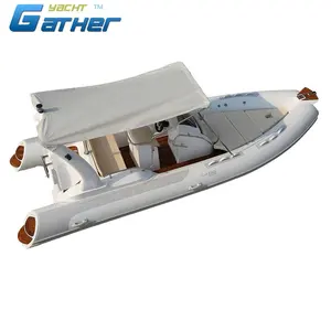 Dijual Kapal Pesiar Diskon Besar Baru Sertifikat Ce 19ft RIB580 Diy Perahu Tiup untuk