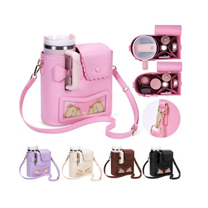 Bolsa de Almacenamiento para Vasos de Agua, Portátil, para Exteriores, Compatible con Vasos Stanley y la Mayoría de las Botellas de Agua - Product Image 1