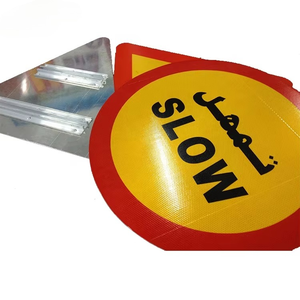 Señal de nombre de carretera Suministros de Seguridad de Tráfico Señal de tráfico reflectante de aluminio para advertencia de seguridad vial Señal de carretera de alta visibilidad - Product Image 5