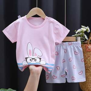 Été à la mode plaine <span class=keywords><strong>pas</strong></span> <span class=keywords><strong>cher</strong></span> en vrac en gros organique neutre lin bébé vêtements ensemble 100% coton bébé lin vêtements enfants vêtements - Product Image 2
