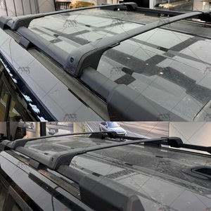 2025 portaequipajes Premium con aspecto de fábrica, barras de techo resistentes, barras transversales de transporte de equipaje para Toyota Prado LC250, accesorios - Product Image 2