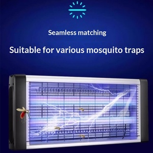 Lámpara <span class=keywords><strong>Mata</strong></span> <span class=keywords><strong>Mosquitos</strong></span> y Moscas con Luz Azul UV de 15W/18W, Clasificación IP33, para Hoteles, Restaurantes y Comedores - Product Image 5