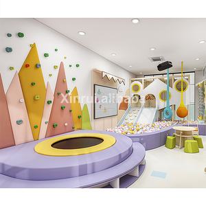 Sistema di gioco morbido sicuro <span class=keywords><strong>per</strong></span> bambini attrezzature parco giochi al coperto durevole struttura in acciaio <span class=keywords><strong>per</strong></span> bambini <span class=keywords><strong>per</strong></span> il centro commerciale FEC - Product Image 6