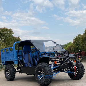 Quadriciclo, Buggy a <span class=keywords><strong>Pedales</strong></span> para Adultos, UTV a Gasolina, Go Kart, Jeep a Gasolina en Venta, Buggy para Granja, Vehículo Jeep con Caja de Carga - Product Image 3