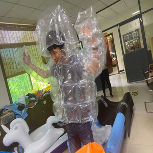Chaqueta Inflable Transparente de PVC para Exteriores, Personalizable, en Oferta, para Adultos, Abrigo Inflable para Eventos y Fiestas - Product Image 2