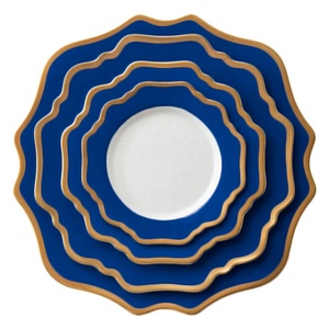 <strong>Wholesale</strong> Dubai Dinnerware <strong>Ceramic</strong> Gold Plates Porcelain Wedding <strong>Dinner</strong> Plates <strong>Set</strong> - Product Image 4