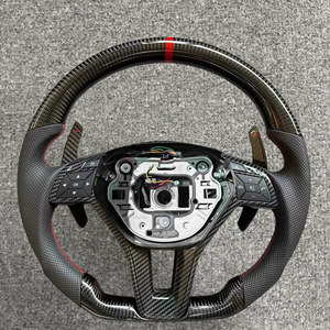 Perforiertes Lederinterieur für Mercedes Benz W206 W214 X254 AMG OEM <span class=keywords><strong>Plus</strong></span> Carbon-Faser-Lenkrad - Product Image 6