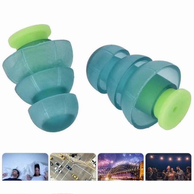 Ear Plugs Concert Earplugs Silicon Plugs for Study Plugs for Sleep