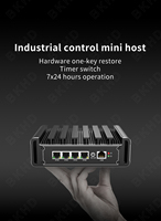 BKHD 12e génération Intel pare-feu Mini PC sans ventilateur 4xi226 2.5G G31 N100 N150 I3 N305 8 cœurs DDR5 4800MHz routeur souple hôte Linux