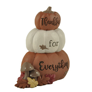 Zucche in resina impilate Set <span class=keywords><strong>di</strong></span> decorazioni <span class=keywords><strong>di</strong></span> Halloween in <span class=keywords><strong>tre</strong></span> feste grato per <span class=keywords><strong>tutto</strong></span> - Product Image 4