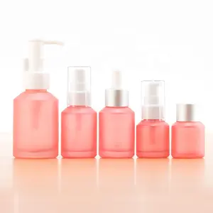 Pots en verre pour crème cosmétique, flacons de parfum, lotion, pompe de pulvérisation, 100ml, livraison gratuite en chine