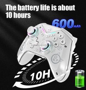 Klasik CM-619 kablosuz oyun kontrolörü 3D Rocker 600mah piller 600mah gerçek piller duyarlı dokunmatik kontrol - Product Image 3