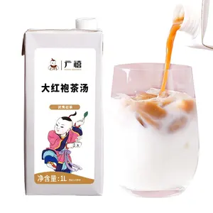 1L Concentrated Chinese Da hong pao Oolong Tea Soup Extract for Bubble Tea
