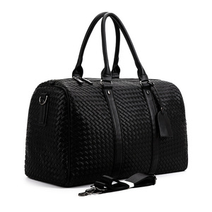 Bolso de Viaje Moderno de PU para Mujer, Bolso Tote de Hombro, Bolso de Fin de Semana Informal de Poliéster, Bolso Deportivo, Bolso de Viaje Corto - Product Image 6