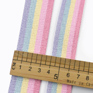 Pita Webbing Pelangi Deepeel XP254 25/32mm untuk Tas, Tali Ransel, DIY, Pinggang, Kerah Hewan Peliharaan, Aksesoris Jahit - Product Image 3
