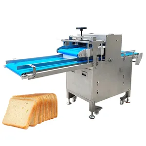 Best Price Industrial Adjustable Toast cutter bread slicer loaf cutting machine for Bakery