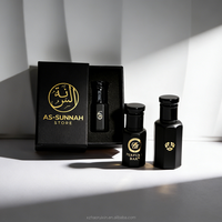Boîtes cadeaux de luxe avec emballage personnalisé imprimé pour flacons d'attar de 3/6/12 ml