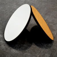 Sous-verres en bois de haute qualité, imprimables, pour presse à chaud, sous-verres en MDF vierges, sous-verres en liège, sous-verres vierges pour sublimation