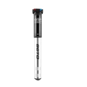 <span class=keywords><strong>Pompe</strong></span> à air manuelle portable <span class=keywords><strong>BETO</strong></span> pour vélo, compatible avec les valves Presta et Schrader - Product Image 1