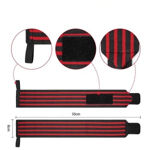 Chất Lượng Cao Đàn Hồi Cổ Tay Kết Thúc Tốt Đẹp Với Ngón Tay Cái Vòng Cho Thể Hình Và Tạ Thể Thao Phong Cách Phòng Tập Thể Dục Dây Đeo - Product Image 2