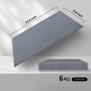 Panel acústico decorativo para mascotas estándar europeo, diseño moderno, paneles de pared de fibra de poliéster absorbentes de sonido, dormitorio de Hotel, escuela - Product Image 3