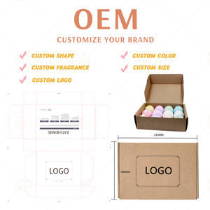 Vente en gros OEM de donuts de bain écologiques et végétaliens pour le <span class=keywords><strong>spa</strong></span> corporel, coffret cadeau avec sel de bain moussant, logo et emballage personnalisés - Product Image 6