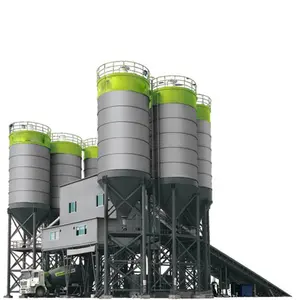 Zoomlion New mini concrete batching plant HZS90 HZS90P 90m3/h for sale