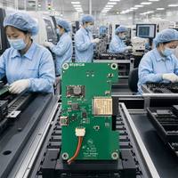 Service de conception de circuits imprimés Rogers personnalisés, finition de surface ENIG haute précision, blindage RF/EMI, prototype de circuit imprimé